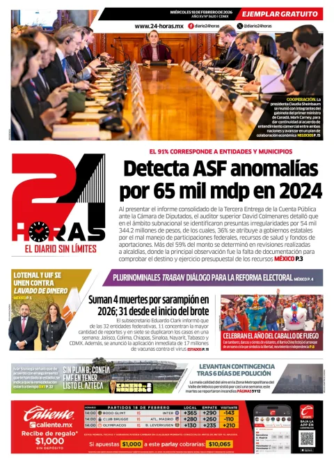 Portada de 24 Horas