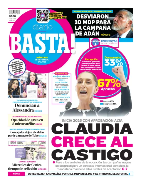 Portada de Basta! (portada)
