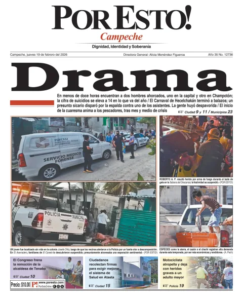 Portada de Por Esto (campeche)