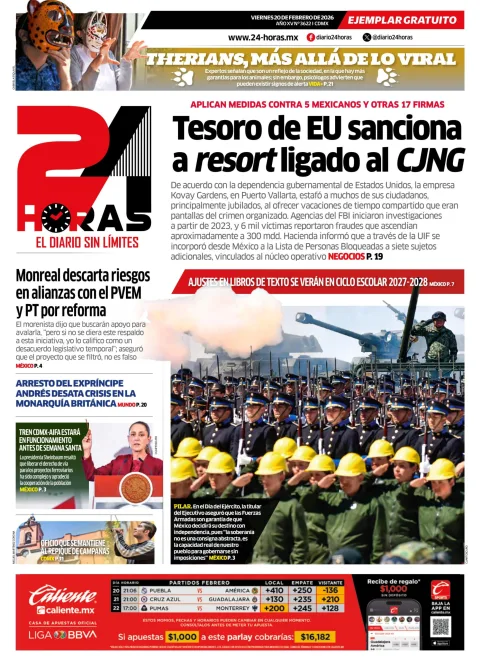 Portada de 24 Horas