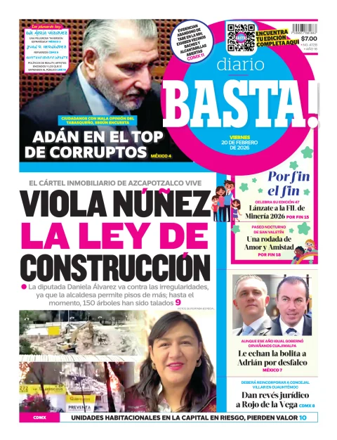 Portada de Basta! (portada)