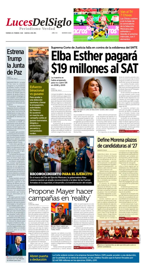 Portada de Luces del Siglo