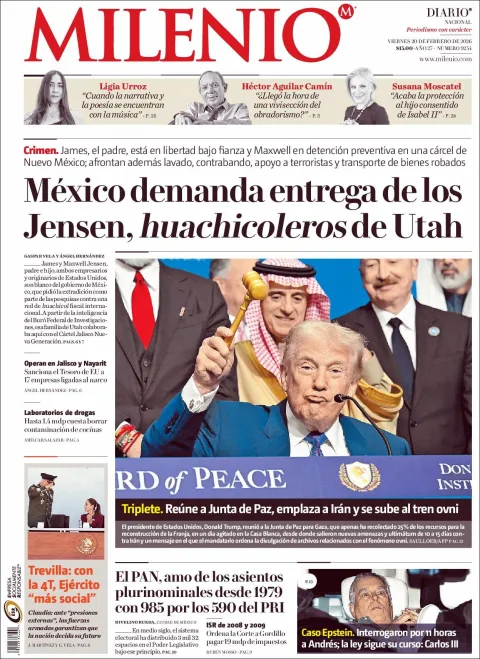 Portada de Milenio