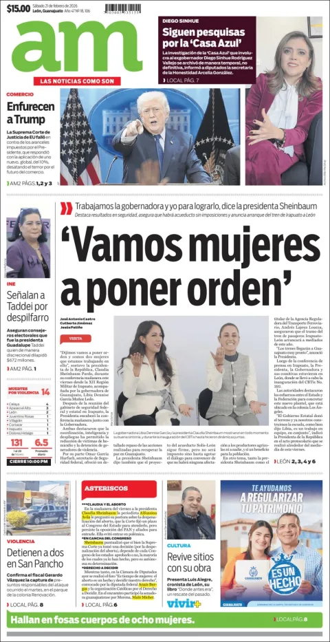 Portada de Am Corredor Industrial del sábado, 21 de febrero de 2026