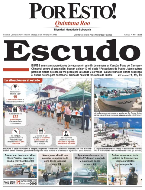 Portada de Por Esto (quintana Roo Cancun)