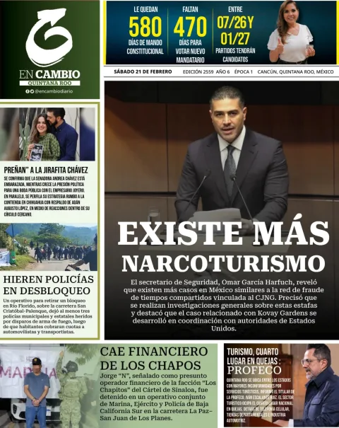 Portada de En Cambio - Quintana Roo (portada)