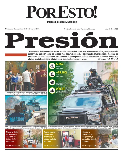Portada de Por Esto (merida, Yucatan)