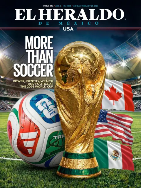 Portada de El Heraldo USA del 2026-02-23