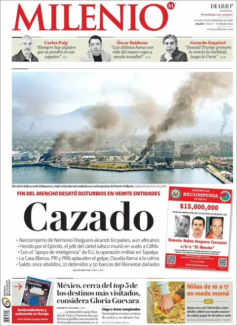 Portada de Milenio