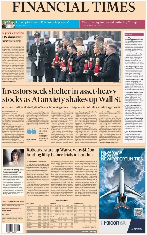 Portada de Financial Times