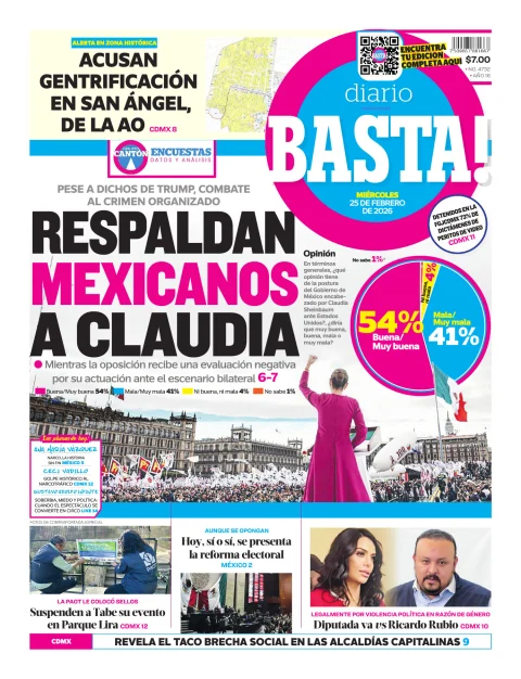 Portada de Basta! (portada)