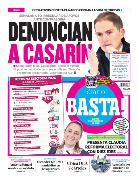 Portada de Basta! (portada)