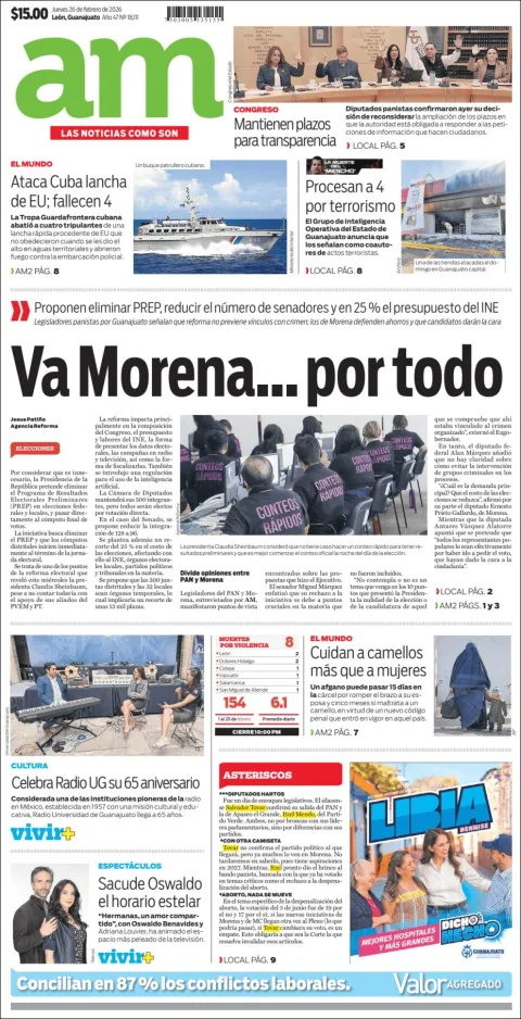 Portada de Am Corredor Industrial del jueves, 26 de febrero de 2026