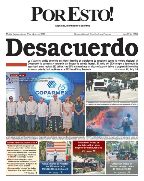 Portada de Por Esto (merida, Yucatan)