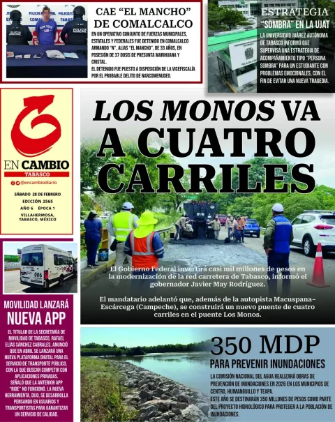Portada de En Cambio - Tabasco (portada)