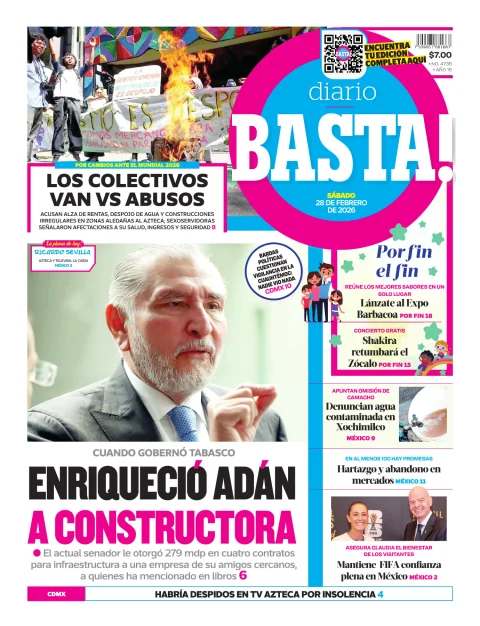 Portada de Basta! (portada)