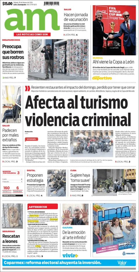 Portada de Am Corredor Industrial del sábado, 28 de febrero de 2026