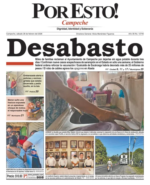 Portada de Por Esto (campeche)