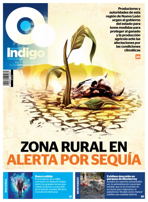 Portada de Reporte Indigo Monterrey del lunes, 2 de marzo de 2026