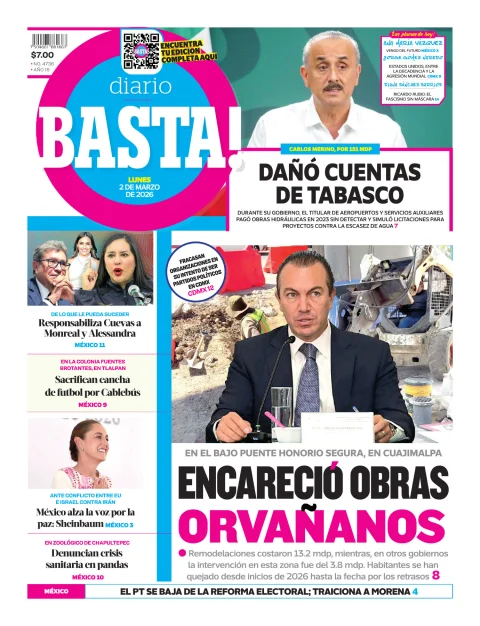 Portada de Basta! (portada)