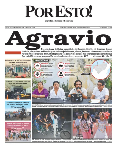 Portada de Por Esto (merida, Yucatan)