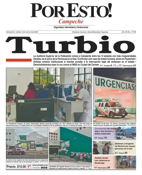 Portada de Por Esto (campeche)