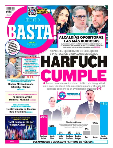 Portada de Basta! (portada)