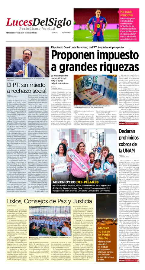 Portada de Luces del Siglo