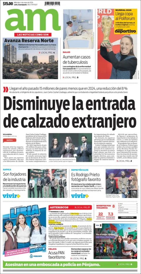Portada de Am Corredor Industrial del miércoles, 4 de marzo de 2026