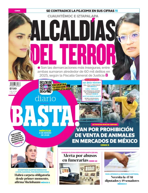 Portada de Basta! (portada)
