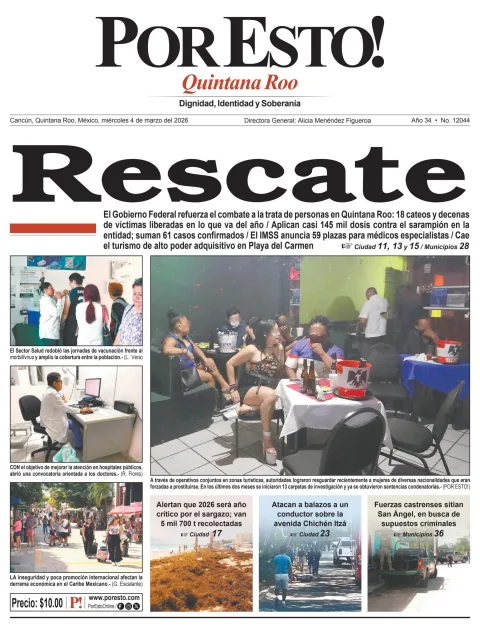 Portada de Por Esto (quintana Roo Cancun)