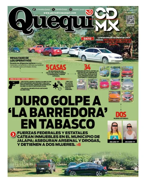 Portada de Quequi CDMX del jueves, 5 de marzo de 2026