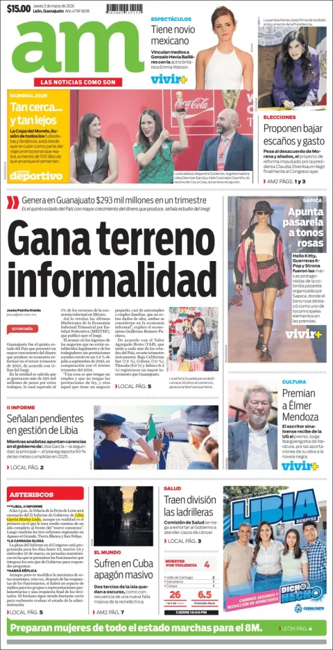 Portada de Am Corredor Industrial del jueves, 5 de marzo de 2026