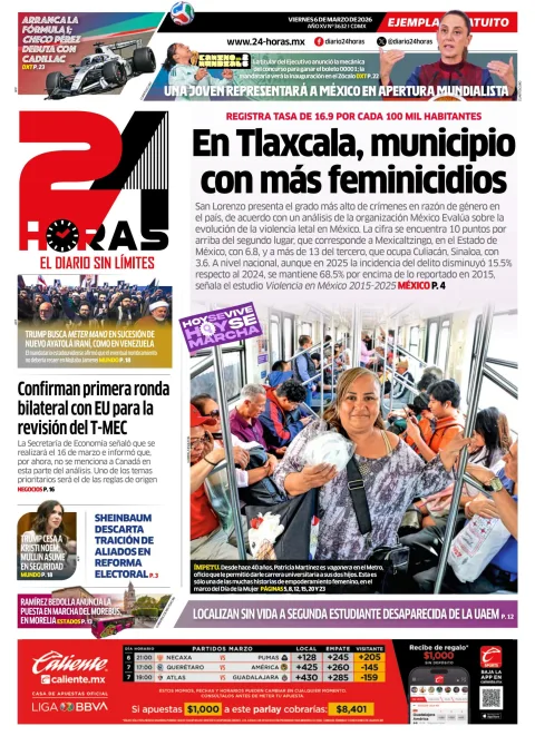 Portada de 24 Horas