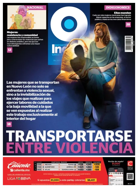 Portada de Reporte Indigo Monterrey del viernes, 6 de marzo de 2026