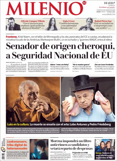 Portada de Milenio