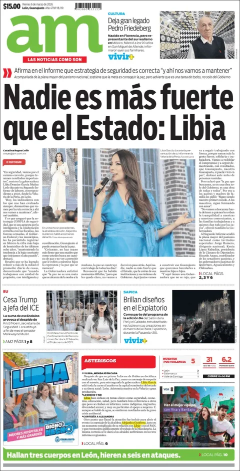 Portada de Am Corredor Industrial del viernes, 6 de marzo de 2026
