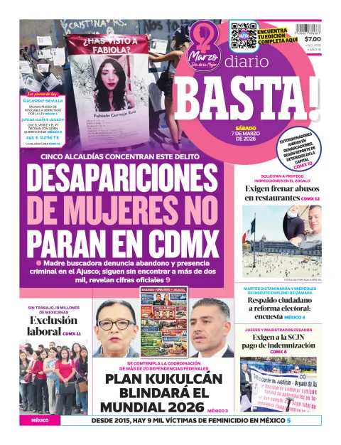 Portada de Basta! (portada)