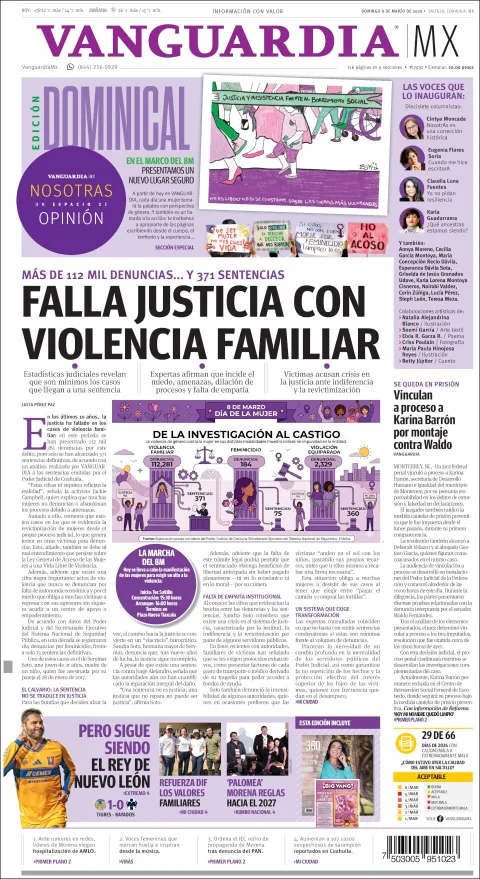 Portada de Vanguardia