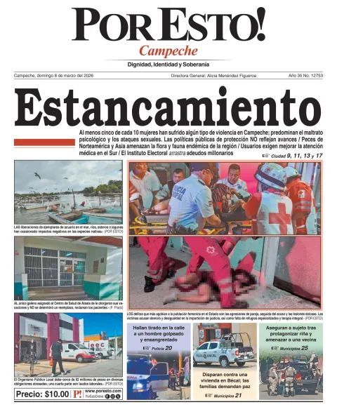 Portada de Por Esto (campeche)