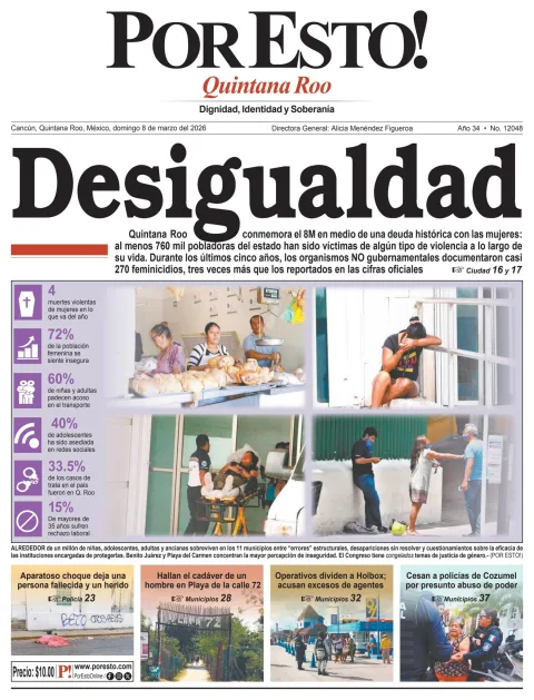 Portada de Por Esto (quintana Roo Cancun)