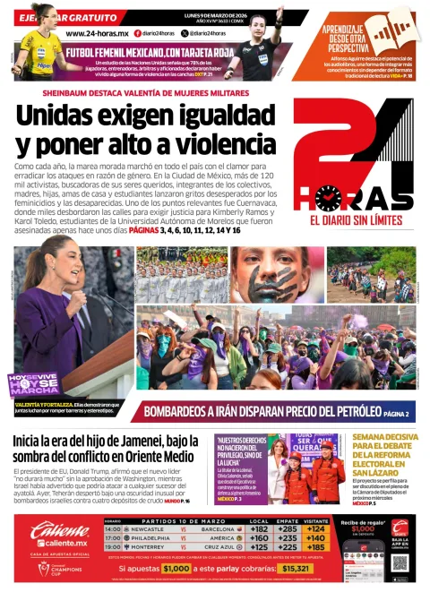 Portada de 24 Horas