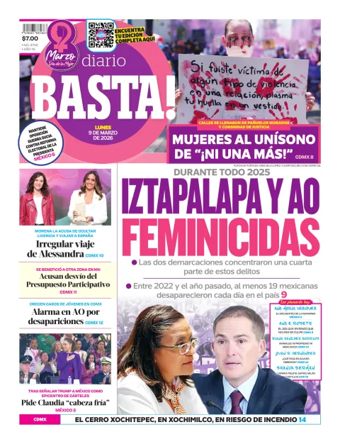 Portada de Basta! (portada)
