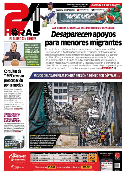 Portada de 24 Horas