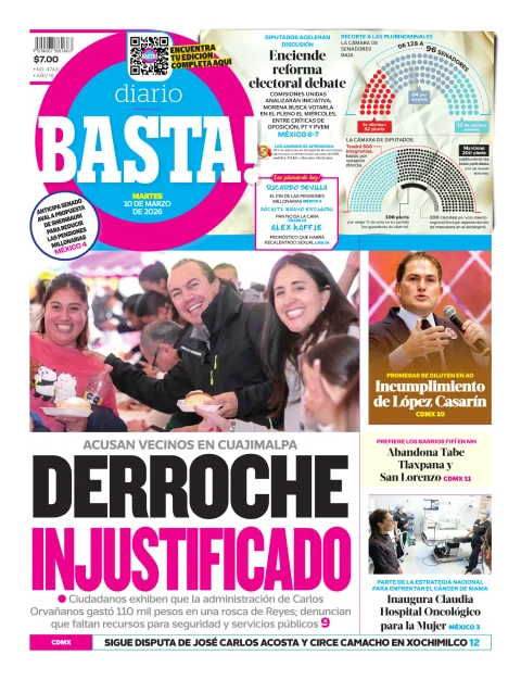 Portada de Basta! (portada)