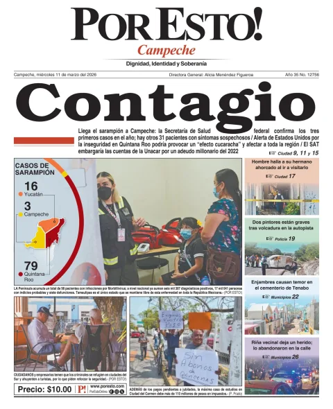 Portada de Por Esto (campeche)