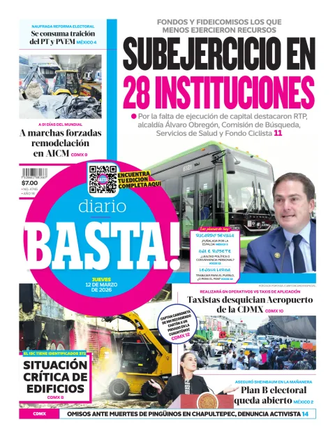 Portada de Basta! (portada)