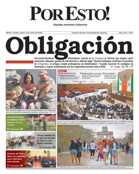 Portada de Por Esto (merida, Yucatan)