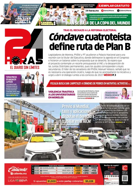 Portada de 24 Horas