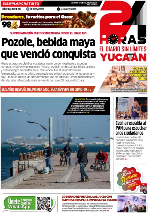 Portada de 24 Horas Yucatan